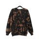 thumbnail image 1 of Suéter de mujer BLESIY Jersey de punto con estampado de cuello alto Sudaderas de mujer, 1 of 5