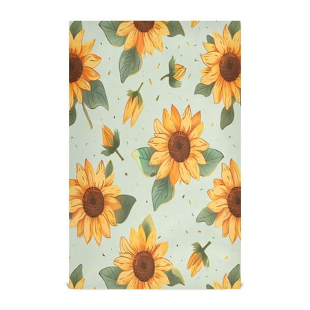 

Kitchen Towel 28x18 Inches x6，Plate Towel Decorative Towel Napkin Tea Towel Tea Towels For Kitchen Dish Cloths & Dish Towels Cartoon Sunflower