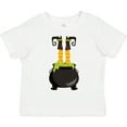 thumbnail image 3 of Inktastic Halloween, Witch Cauldron, Witch Legs, Potion Boys or Girls Toddler T-Shirt, 3 of 5