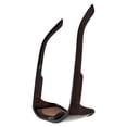 thumbnail image 5 of grinderPUNCH Mens Polarized Lens Flat Top Black Frame Sunglasses, 5 of 5