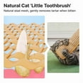 thumbnail image 3 of Interactive Catnip Toy for Cats, Chewable Molar Pillow Pet Toy, Cat Toy Chew Dental Soft Plush Stuffed Toy to Keep Cats Entertained Relieve Stress Promote Dental Health Care, A, 1pc, 3 of 8