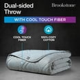 thumbnail image 2 of Colcha Cooling Comfort Brookstone Green Milieu de nailon y algodón, 2 of 6