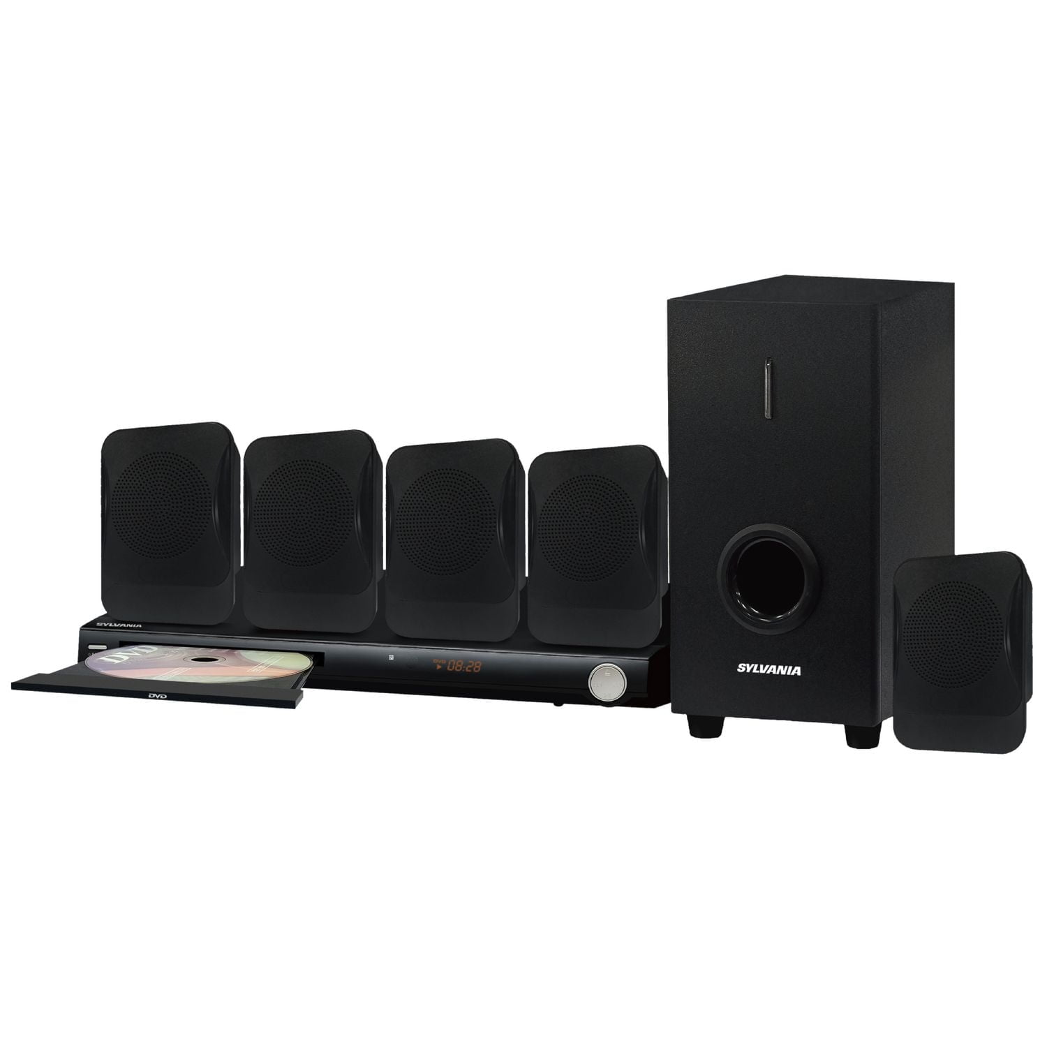 Sylvania Système de cinéma maison DVD avec 5.1CH Surround Sound