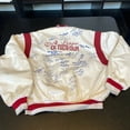 thumbnail image 4 of Beautiful A League Of Their Own AAGPBL Signed Vintage Jacket 40 Sigs JSA COA, 4 of 11