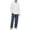 BN14-Blue, variant on VV AVEORS Mens Pajama Set Bamboo Viscose Soft Pijamas Sets Plaid Long Sleeve Full Length Pants Pjs Check Sleepwear With Pockets Dark Blue L