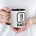 thumbnail image 5 of CafePress - Eat Sleep Fish - 11 oz Ceramic Mug - Novelty Coffee Tea Cup, 5 of 6