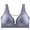 Gray Blue, variant on SHOWMALL Plus Size Everyday Bras for Women Soft Sleep Wirefree Bras Beige 2XL Full Coverage Bra