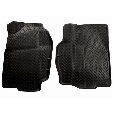 Husky Liners 30711 Classic Style Floor Liners Fit 1994-2001 Dodge Ram 1500, 1994-2002 Ram 2500 & 3500 Front Row 2-Pc Black