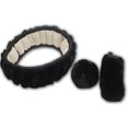 thumbnail image 4 of (black) Steering Wheel Cover, Set of 3 Steering Wheel Cover Plush Car Universal Steering Wheel Cover Cute Steering Wheel Cover Steering Wheel Cover Universal Compatibility Cover, 4 of 4
