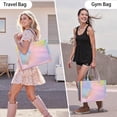 thumbnail image 6 of Large Capacity Tote Bag,Dreamy Pastel Sky Handbag Fashion Luxury Tote Bag,15.7"x13"x 5.1" Inches,Laptop Compatible, 6 of 6