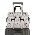 thumbnail image 2 of 16" Laptop Briefcase for Work Travel Laptop Shoulder Bag Carrying Handbag Laptop Case Reindeer Pattern, 2 of 8