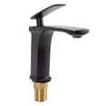 thumbnail image 3 of Grifo para lavabo de baño G1/2 para agua fría o caliente, accesorio duradero para baño doméstico, elegante grifo para lavabo de doble temperatura, 3 of 8