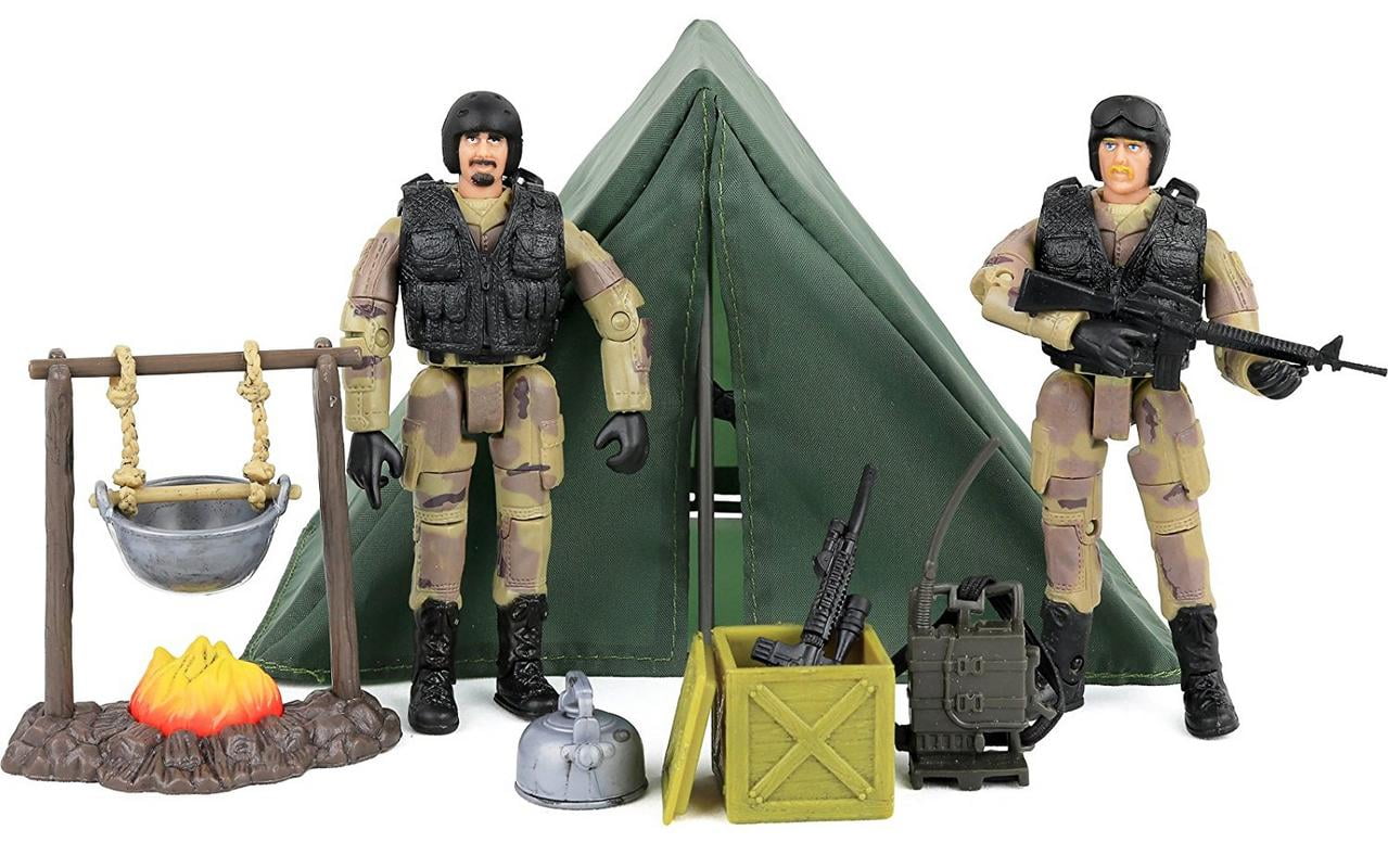 camping action figures