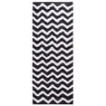 thumbnail image 4 of Lavish Home 67-0026-W 24 x 60 in. 100 Percent Cotton Chevron Bathroom Mat - White, 4 of 9