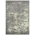 thumbnail image 4 of Alora Decor Radiant 5' x 8' Abstract Gray/Ivory/Gray Hybrid Area Rug, 4 of 15