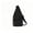 Black, variant on Sling Bag Crossbody Chest Bag Lightweight Daypack Travel Hiking Backpack Multipurpose Shoulder Pack with Water Resistant Oxford Fabric and Multiple Pockets for Outdoor Sports Commuting Gym