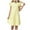 Yellow, variant on Povozer Girls Nightgowns Sleepwear Summer Girl'S Nightgowns Cotton Sleep Shirts Sleepwear Princess Nightdress for 9-10 Years,Green