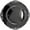 Black Silver Trim, variant on Allgala 13-Inch -Pack Heavy Quality Round Charger Plates-Floral Black Silver Trim-HD80349