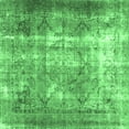 thumbnail image 1 of Ahgly Company Indoor Square Persian Emerald Green Traditional Area Rugs, 7' Square, 1 of 4