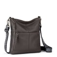 thumbnail image 4 of The Sak Lucia Crossbody Bag in Leather, Convertible Purse with Adjustable Strap, Slate, 4 of 4