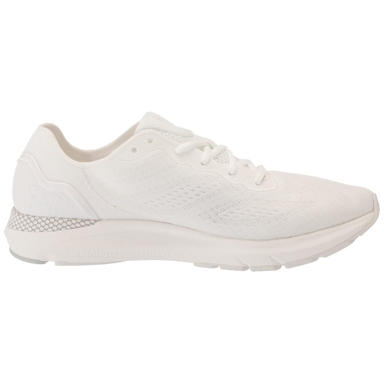 Under Armour HOVR Sonic 6 Shoes Mens 12.5 White Silver Athletic Running Mesh Gym New Under Armour HOVR Sonic 6 White Silver Shoes 3026121-100  main image 3