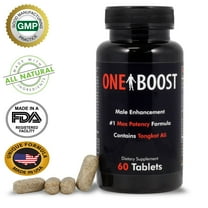 One Boost Testosterone Booster, Tongkat Ali - Premium - 60 tabs (1 Bottle)