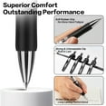 thumbnail image 6 of deli 36 Packs Gel Pens Black Ink, Fine Point 0.7 mm, Fast Dry for Note Taking, Home Office, 6 of 7