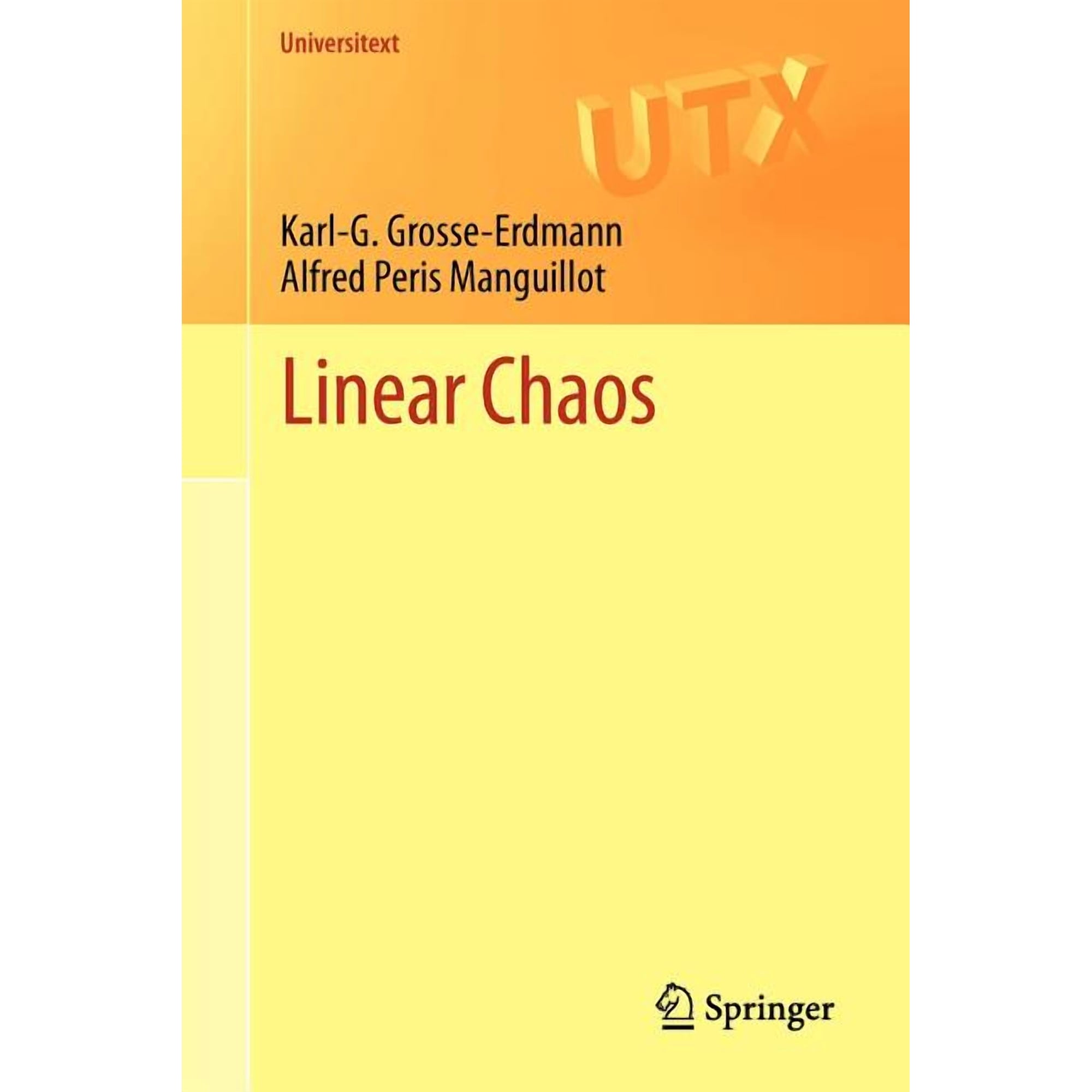 Universitext Linear Chaos Book 0 (Paperback)