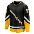 thumbnail image 2 of Men's Fanatics Evgeni Malkin Black Pittsburgh Penguins  Breakaway Jersey, 2 of 3