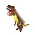 thumbnail image 4 of Disfraz de dinosaurio inflable Salvador T Rex disfraz de Halloween soplado por aire para Festival de Mardi Gras fiesta marrón, 4 of 10