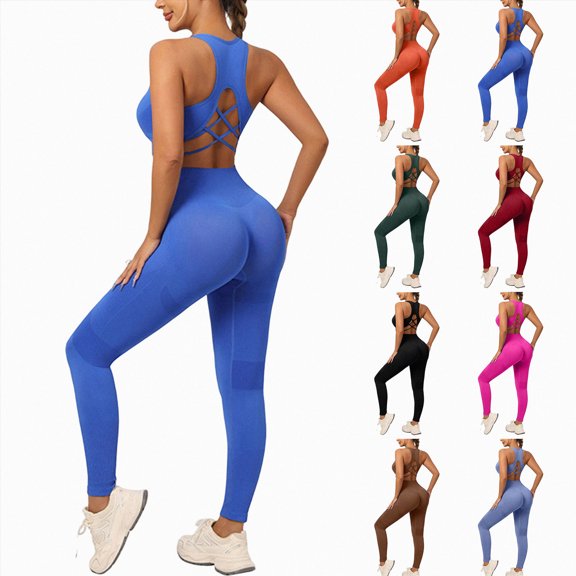 Women Outdoor Wear Women Running Sports Leggings Hip Yoga Pants Gym Work Yoga Outfits Yoga Outfits