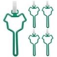 thumbnail image 1 of OULII 5Pcs Cat Poop Bag Holder Green PP Waste Management For Outdoor Activities, 1 of 7