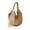 Khaki, variant on Beach Bag Woven Straw Tote Hollow Out Design Large Capacity Shoulder Handbag Summer Vacation Travel Pool Shopping Crochet Knitted Casual Boho Style Women Accessory