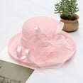 thumbnail image 2 of Tea Party Hats for Women: Derby Hats for Women 2025, Summer Travel Wedding Church Fascinator Flower Hat, Tea Party Hat, 2 of 7