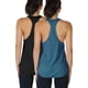 thumbnail image 1 of icyzone Camisetas sin mangas de entrenamiento para mujer – Camisetas atléticas de yoga con espalda cruzada para correr, ajuste holgado (XL BlackDenim), 1 of 5