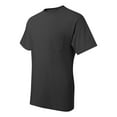 thumbnail image 2 of Hanes Beefy-T T-Shirt à Poche pour Hommes, 3TG, Gris Fumée, 2 of 5