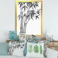 thumbnail image 3 of Designart 'Vintage Black and White Bamboo' Traditional Framed Art Print, 3 of 4