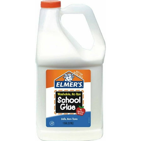Elmer's Liquid School Glue, Washable, 1 Gallon, 1 Count