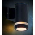 thumbnail image 2 of Maxim Lightray One Light 8-Inch Outdoor Wall Light - Brushed Aluminum - 6110AL, 2 of 3