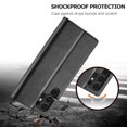 thumbnail image 2 of Galaxy S24 Ultra Wallet Case for Samsung Galaxy S24 Ultra Premium Luxury PU Leather Wallet Flip Magnetic Clasp Cover Retro S24 Ultra Case Credit Card Holder Kickstand Shockproof Case,
Black, 2 of 8