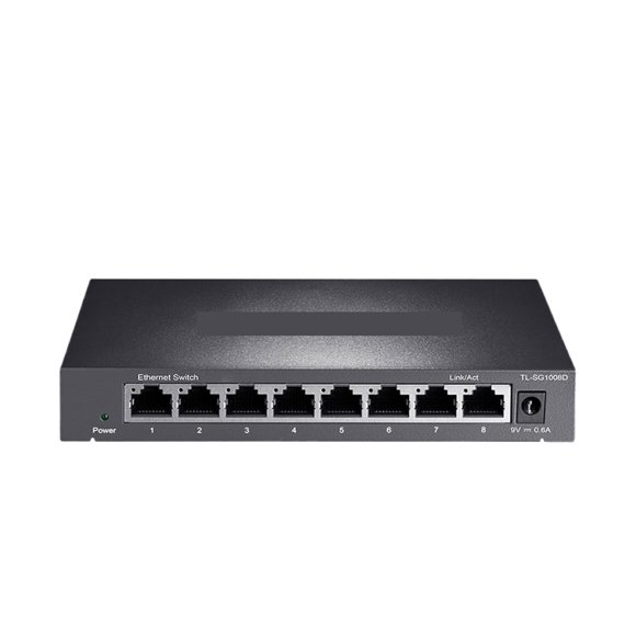 Network Switch 8-port Gigabit Splitter 1GE Hub 1000Mbps Switch 1Gbps Lan Ethernet And Play ,Security