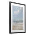 thumbnail image 2 of Stupell Industries Coastal Ocean Flight Seagulls Black Framed Print Under Glass, 14 x 20, by Creative Studio, 2 of 8