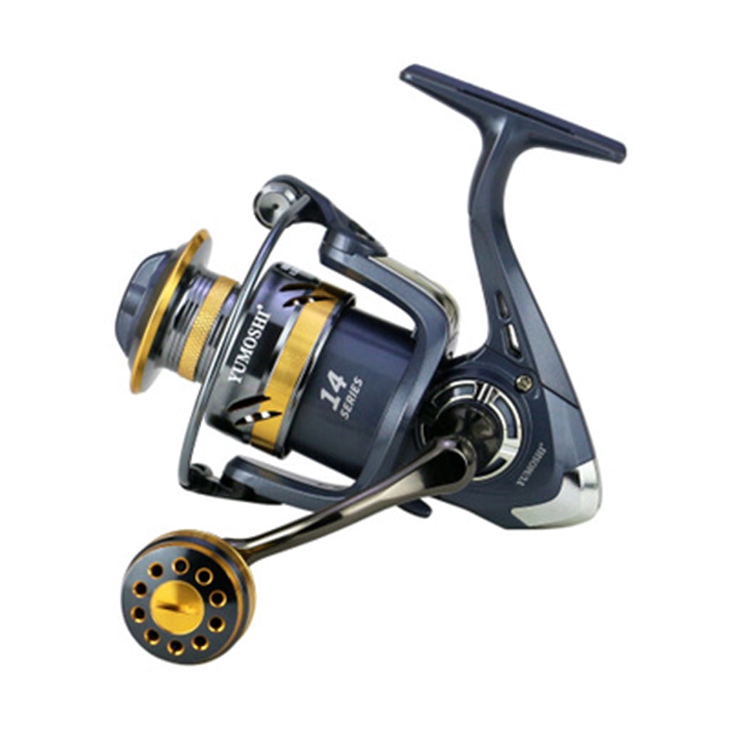 ZPAQI Lightweight All‑metal Rocker Arm Sea Rod Spinning Line Fishing Reel KS2000-7000