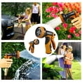 thumbnail image 4 of 50ft Expandable Garden Hose Outdoor Flexible Water Hoses for Yard Orange, 4 of 7