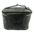 thumbnail image 6 of Makeup Cosmetic Travel Bag - Soft Train Cas - Zippered, Faux Reptile Shell, 6 of 8