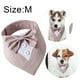 thumbnail image 2 of Bandana de boda para perro, collar para perro con pajarita, disfraz de cumpleaños, esmoquin ajustable para fiesta de mascotas, rayas rosas, 2 of 5