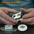 thumbnail image 1 of CRAFTHROU 6Pcs White Plastic Sliding Gate Roller Bearing Rail Wheel For Smooth Operation And High Load Capacity, 1 of 6