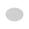 thumbnail image 2 of G.E.T. OP-950-DW-EC Melamine Oval Serving Platter / Dinner Plate, 9.75" x 7.25", Diamond White (Set of 4), 2 of 2