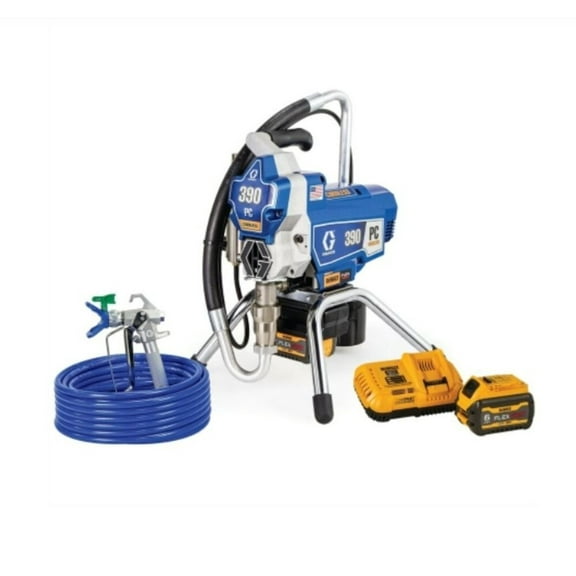 Graco 390 Pc Airless Paint Sprayer Cordless Kit With Stand