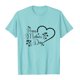 thumbnail image 2 of Tops de Manga Corta de Verano para las Mujeres Imprimir Blusa de Cuello Redondo, Moda Ligera de Poliéster Spandex, 2 of 4